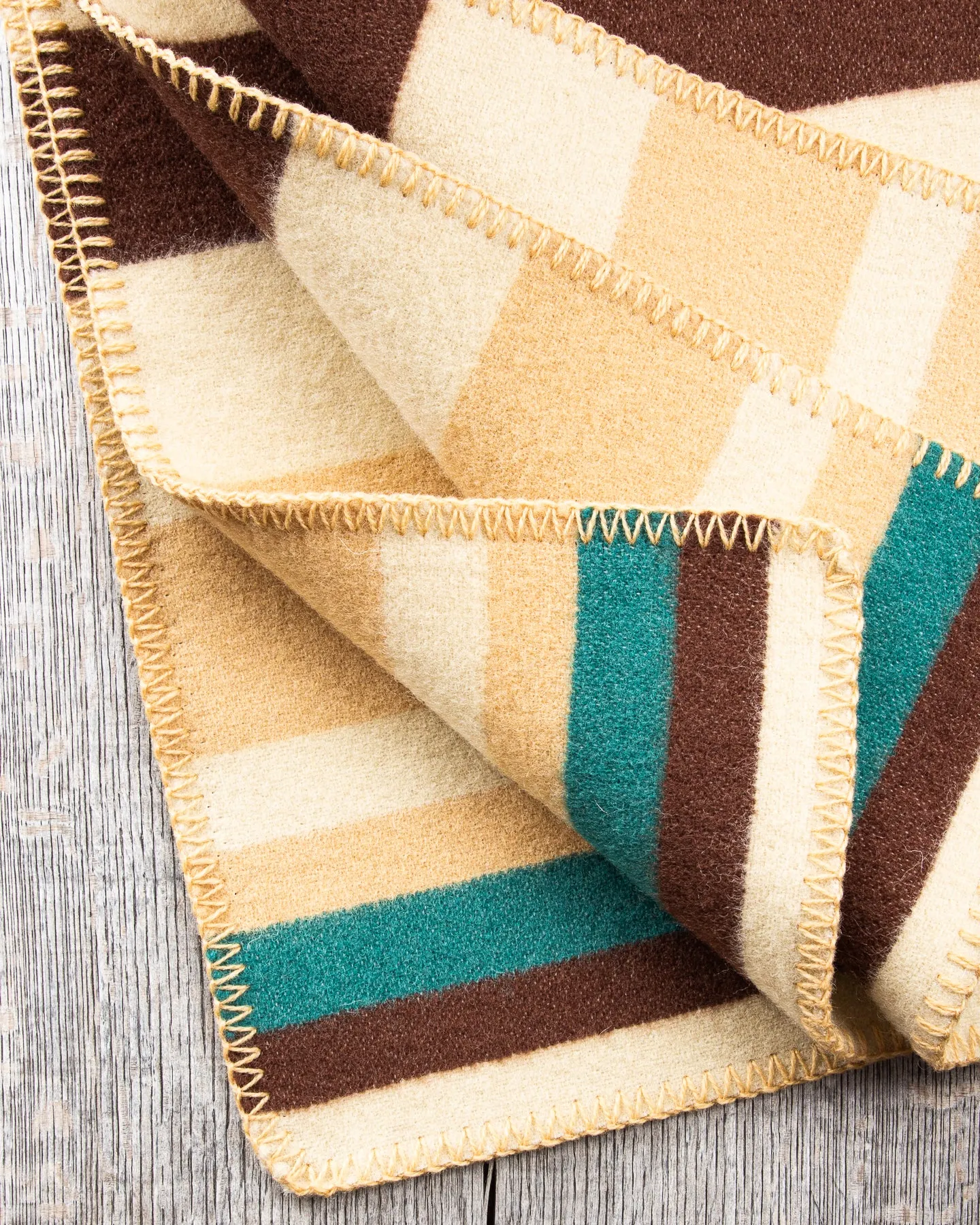 Indigofera Wool Blanket Scioto