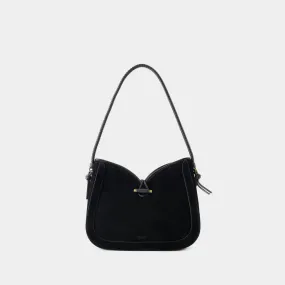 Isabel Marant  Vigo Hobo Gz Crossbody Bag - Isabel Marant - Leather - Black