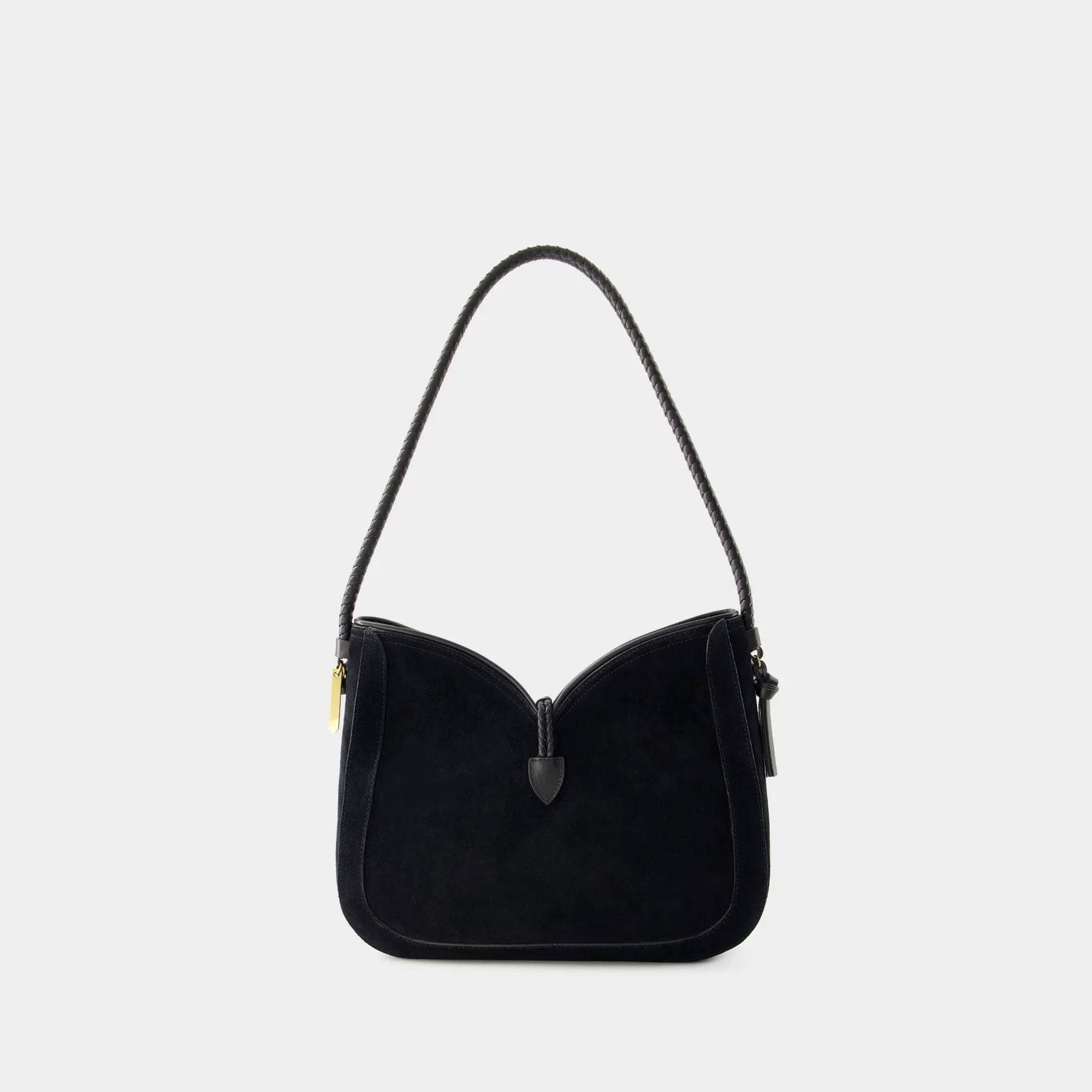 Isabel Marant  Vigo Hobo Gz Crossbody Bag - Isabel Marant - Leather - Black