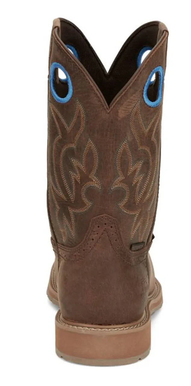 Justin | All Around 11" ST Work Boot | Walnut Brown