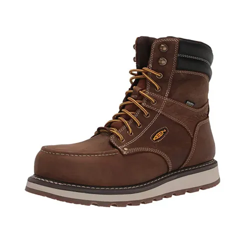 KEEN Utility Men's Cincinnati 8" Waterproof CF Toe Work Boot Belgian/Sandshell