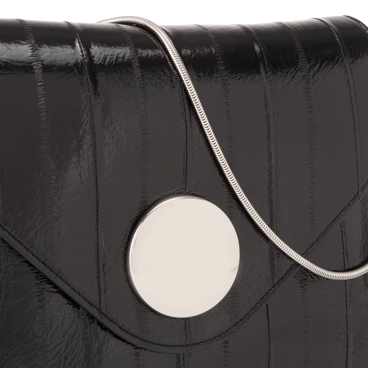 KHAITE Bobbi Chain Shoulder Bag - Black