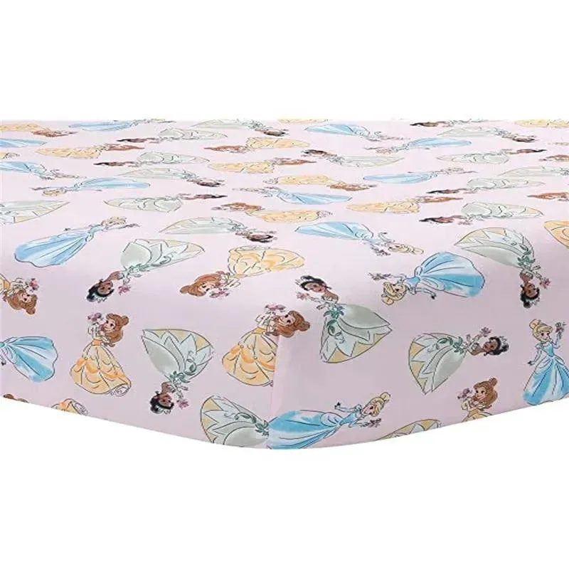 Lambs & Ivy - Disney Princesses Fitted Crib Sheet