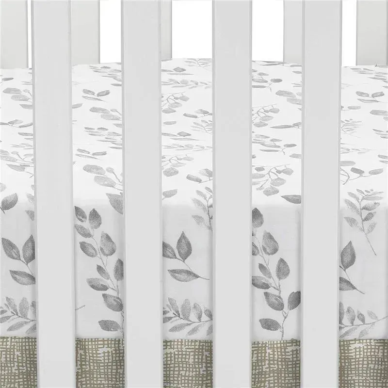 Lambs & Ivy - Fitted Crib Sheet, Painted Forest