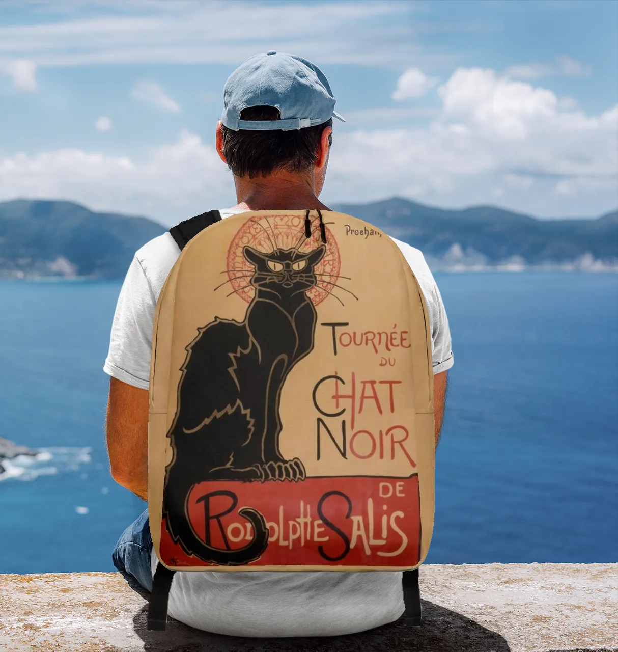 Le Chat Noir Minimalist Backpack