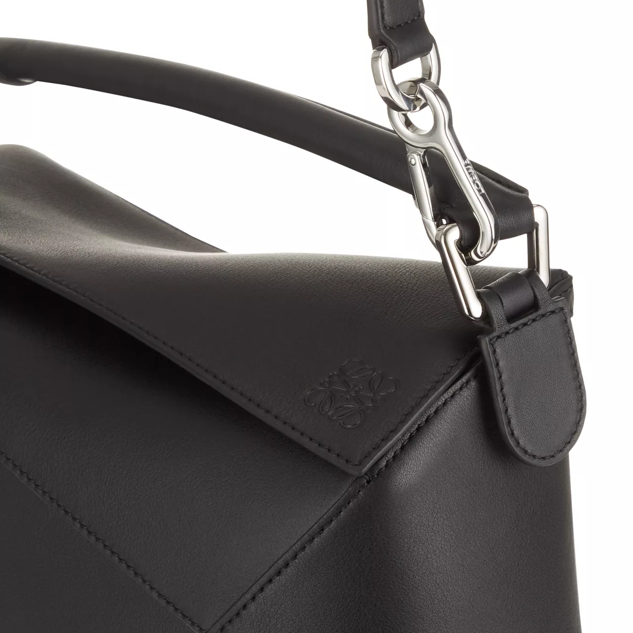 LOEWE Puzzle Small Shoulder Bag - Black