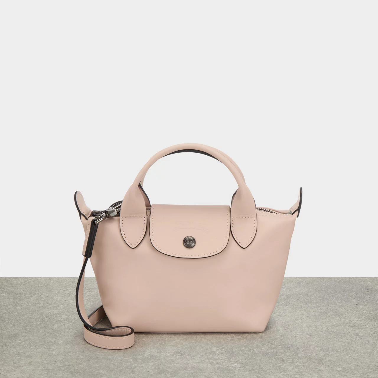 LONGCHAMP Le Pliage Extra Small Shoulder Bag - Nude