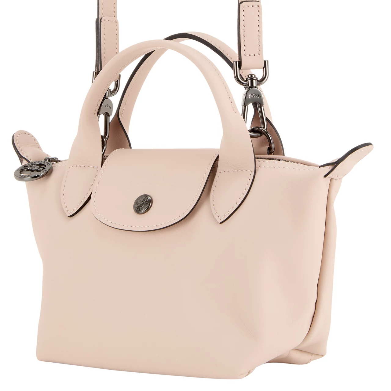 LONGCHAMP Le Pliage Extra Small Shoulder Bag - Nude