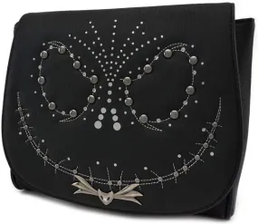 Loungefly x Disney Nightmare Before Christmas Jack Skellington Studded Crossbody Bag