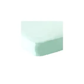 Luvable Friends Fitted Crib Sheet - Mint