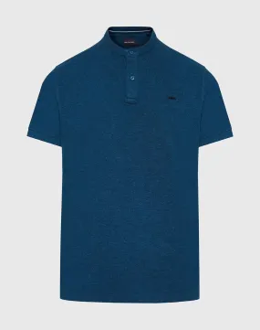 Mao neck polo shirt