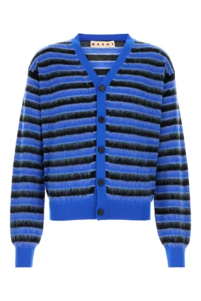 Marni Embroidered Wool Cardigan