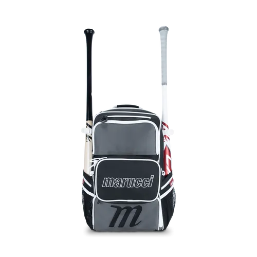 Marucci Rovr Baseball & Softball Equipment Backpack MBRVRBP: BLACK/GRAY/WHITE