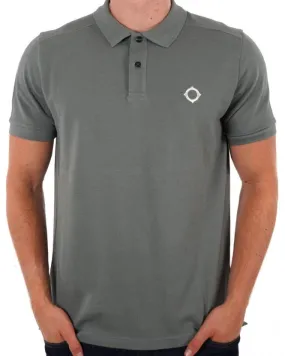 MA.STRUM Pique Polo Sedona Grey