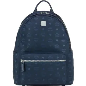 MCM Dieter Teardrop Backpack in Monogram Nylon, Navy