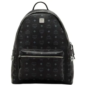 MCM Stark Side Stud Backpack, Black