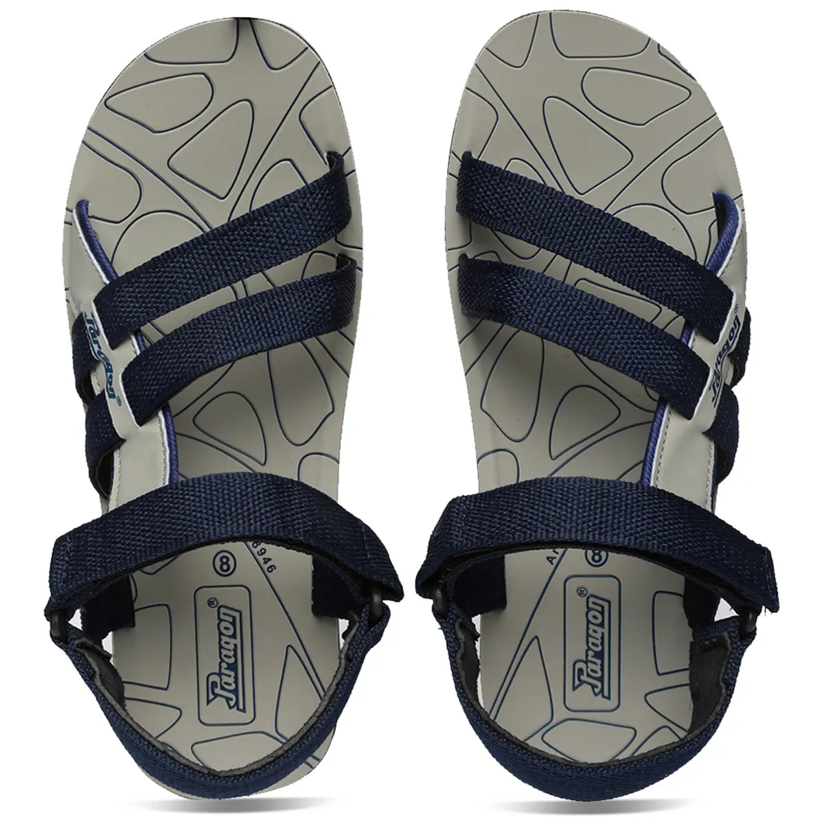 Men's Blue Slickers Sandals