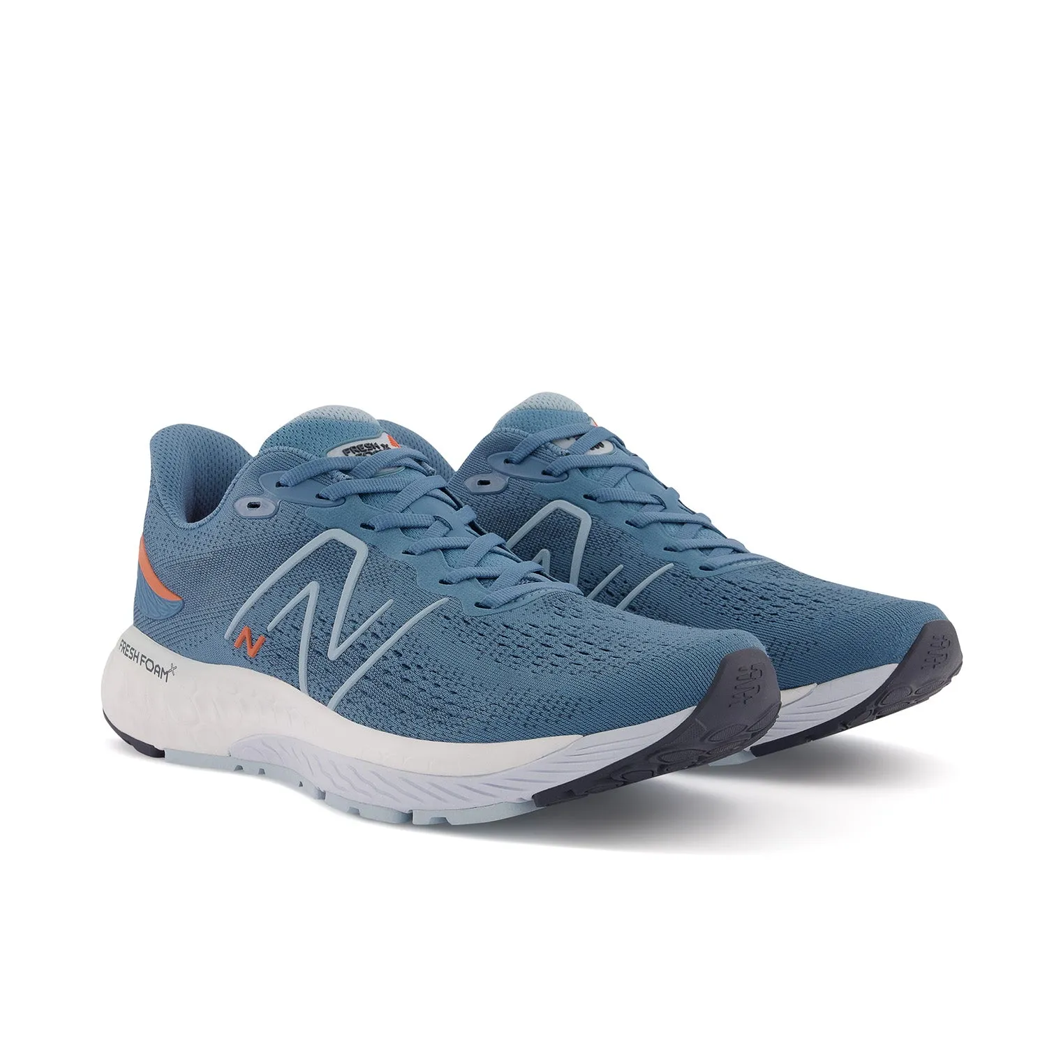 Men's New Balance Fresh Foam X 880v12 Color: Spring Tide with Vibrant Orange & Morning Fog