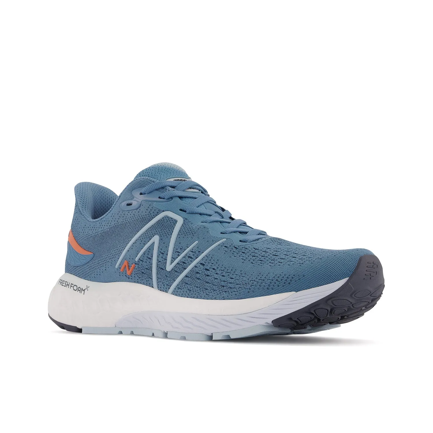 Men's New Balance Fresh Foam X 880v12 Color: Spring Tide with Vibrant Orange & Morning Fog