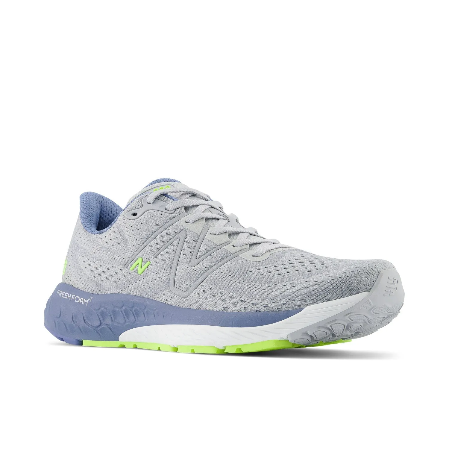 Men's New Balance Fresh Foam X 880v13 Color: Aluminum Grey with Mercury Blue (REGULAR & WIDE WIDTH)