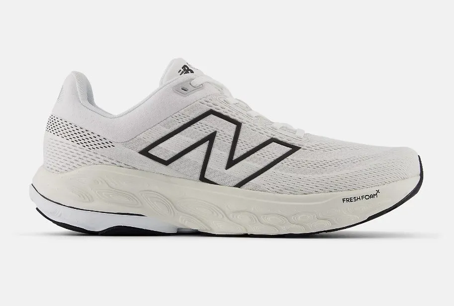 Mens New Balance M860W14 Color:  White/Black