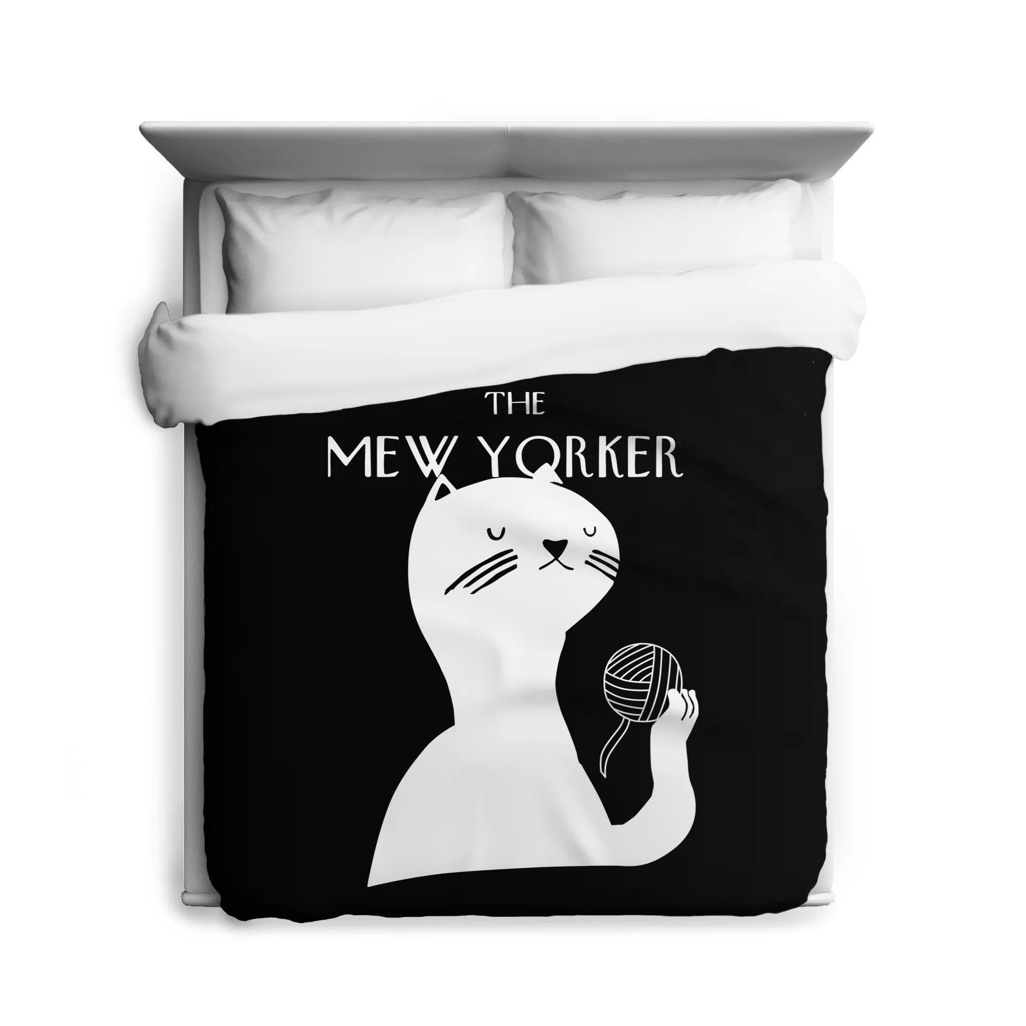 Mew Yorker Duvet Cover