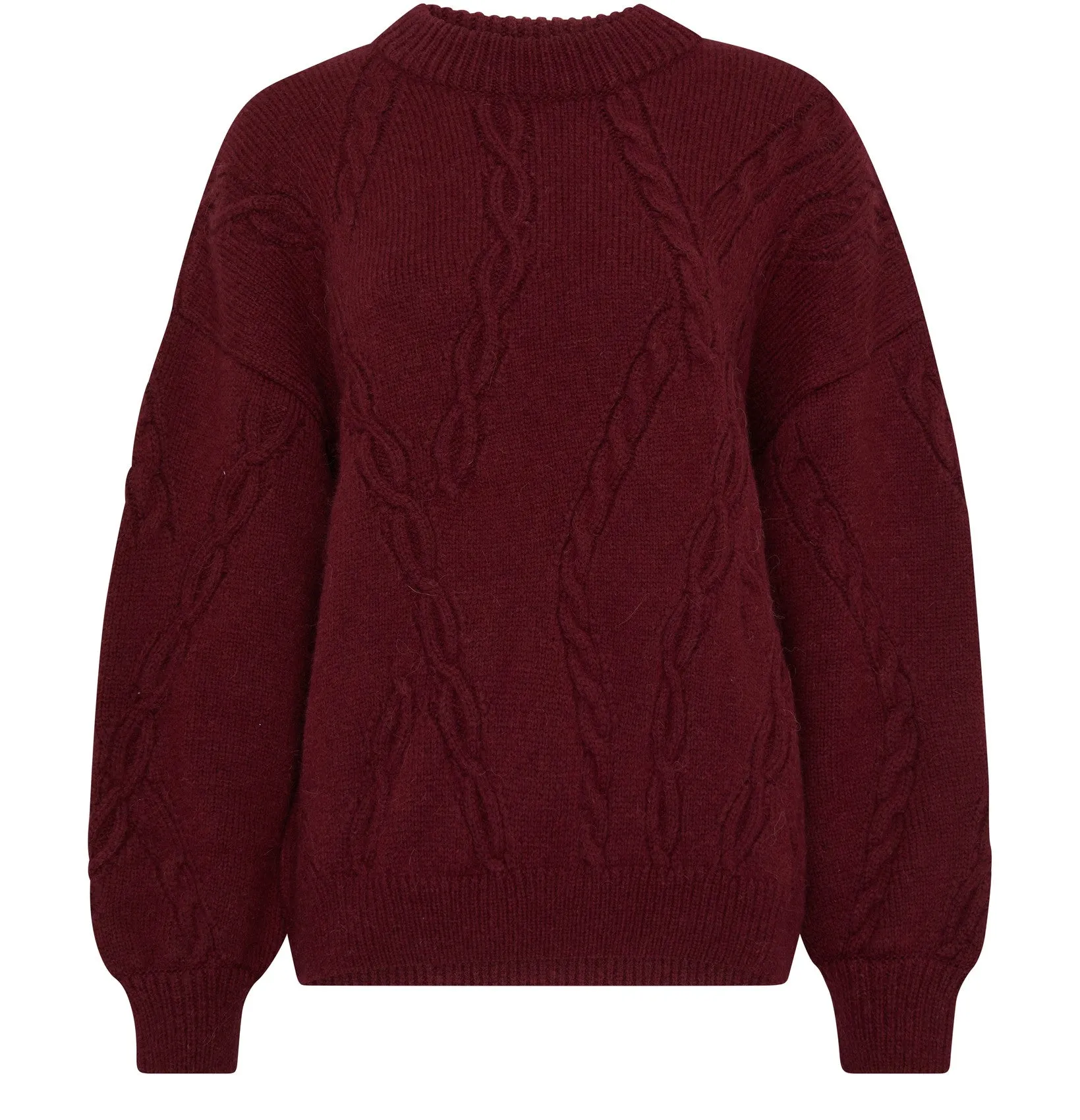 Mike Sweater - Burgundy