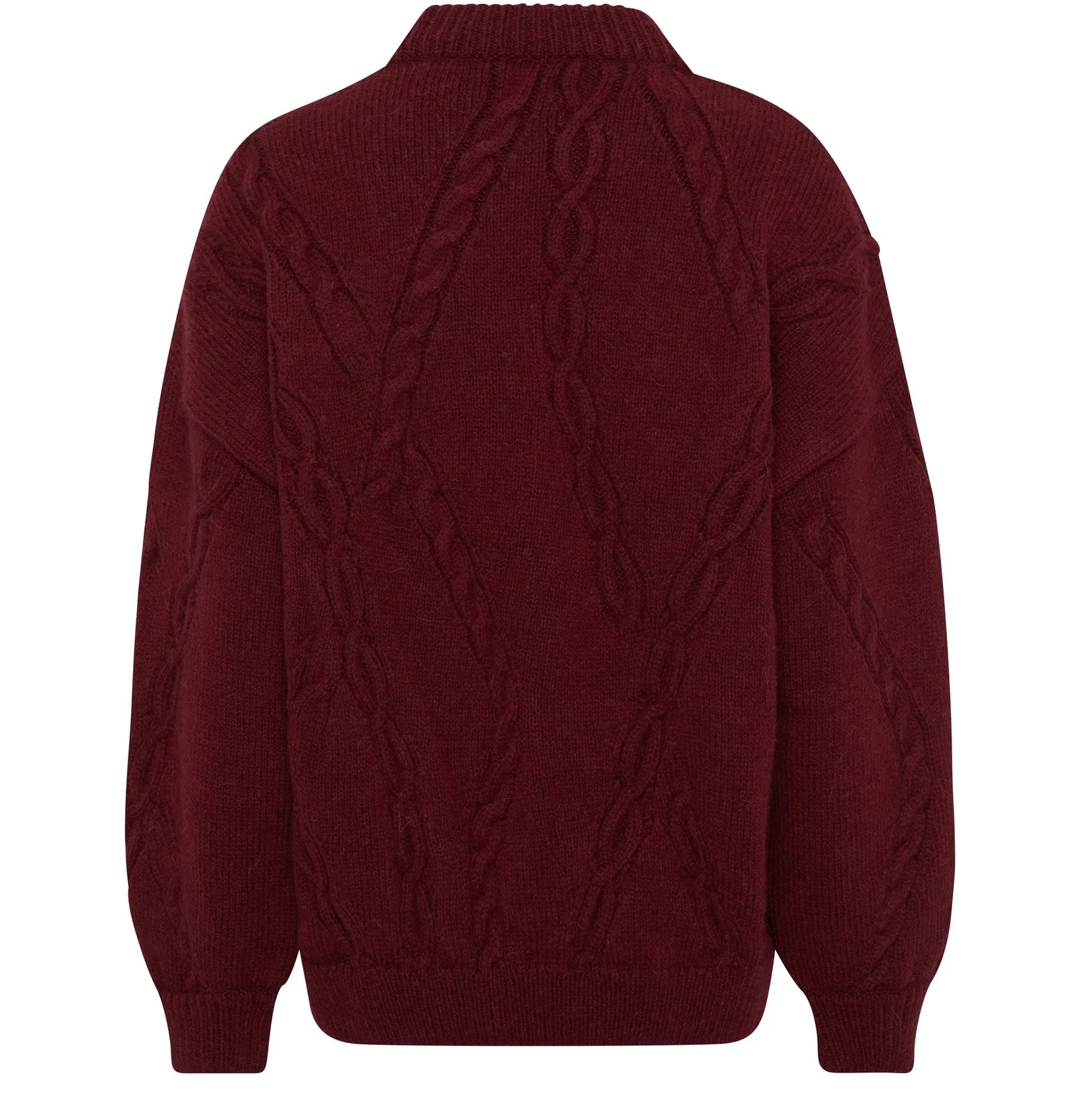 Mike Sweater - Burgundy