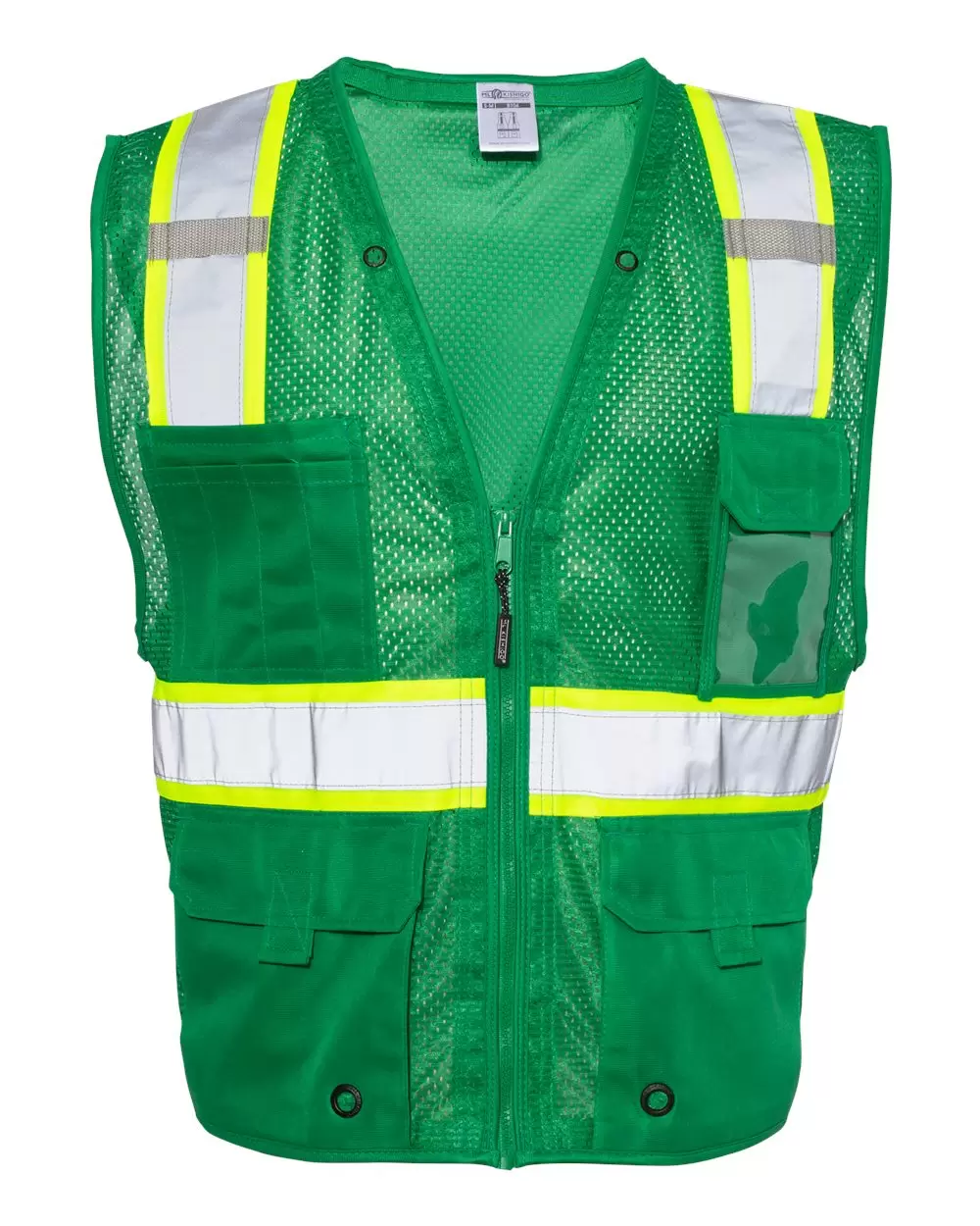 ML Kishigo B100-103 Enhanced Visibility Multi-Pocket Mesh Vest SKU: B100-103