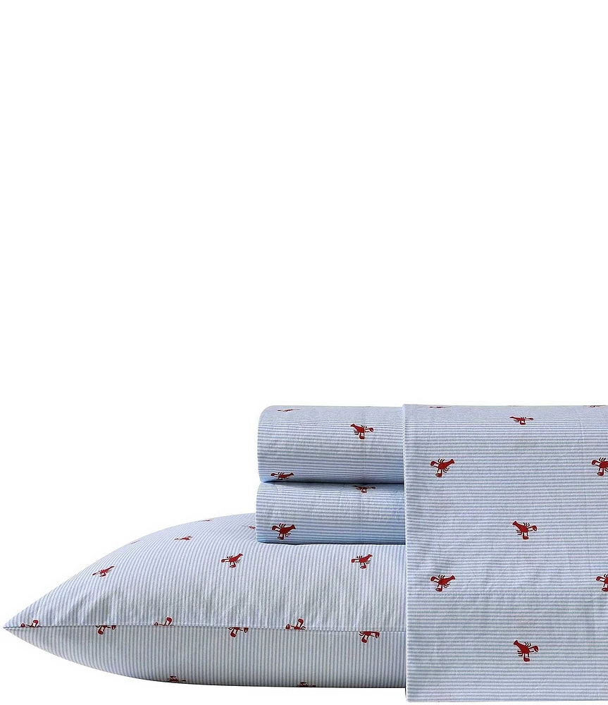 Nautica Lobster Walk Cotton Percale Sheet Set