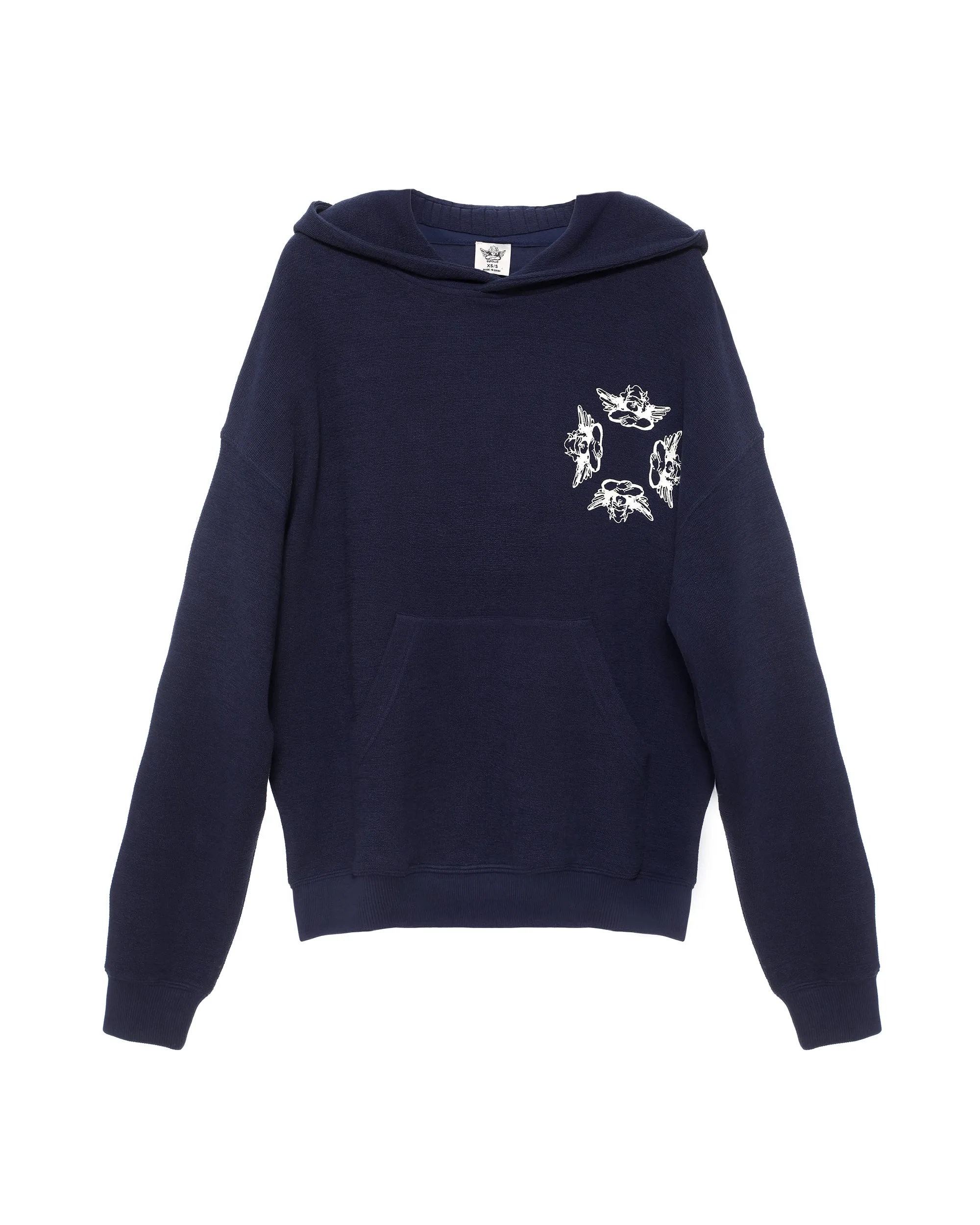 Navy Pamela V3 Racer Hoodie