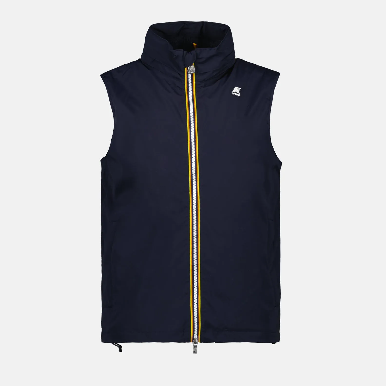 Navy Stretch Nylon Sleeveless Vest