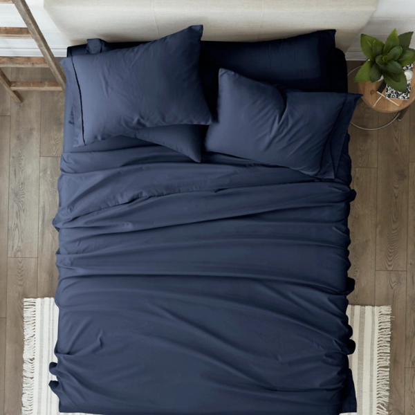 Navy Ultra Soft 6-pc. California King Sheet Set