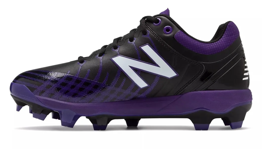 New Balance 4040v5 Adult Molded Cleats - Purple/White (PL4040P5)