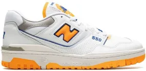 New Balance 550 Lakers Pack Vibrant Orange sneakers White