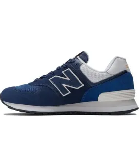 New Balance 574 'Navy Orange Yellow'