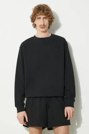 New Balance cotton sweatshirt men's black color