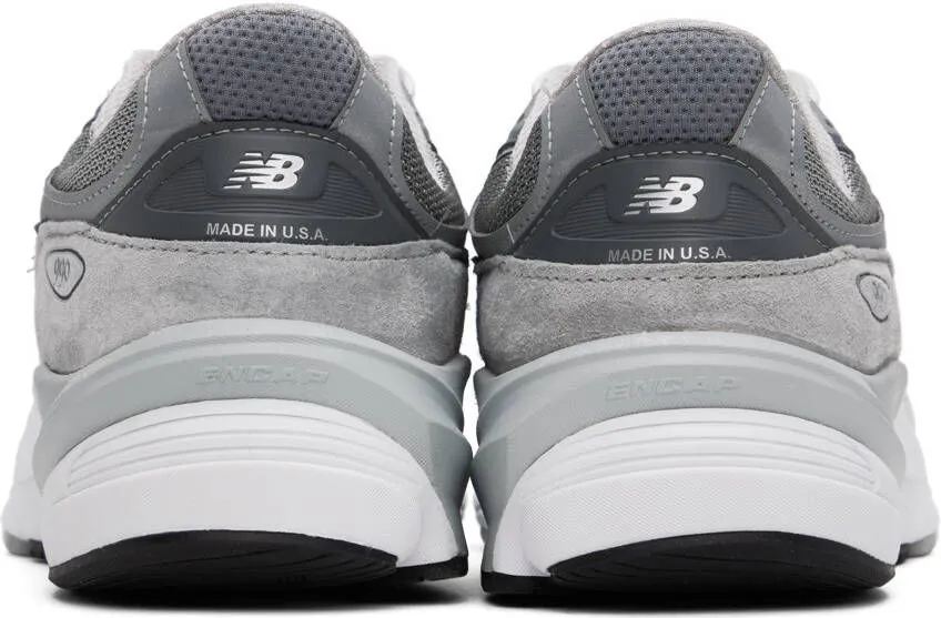 New Balance Gray Made In USA 990v6 Sneakers