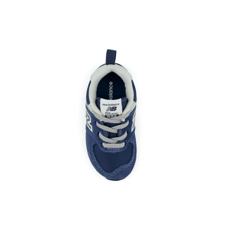 New Balance Infant & Toddler Boys 574 Bungee Lace Shoe - ID574EVN