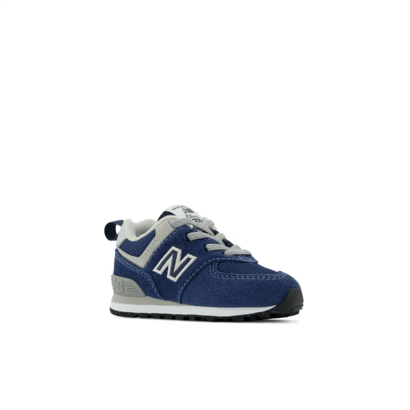 New Balance Infant & Toddler Boys 574 Bungee Lace Shoe - ID574EVN