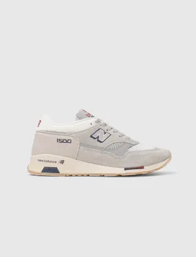 NEW BALANCE MADE IN UK 1500 SERIES OFF WHITE   WHITE