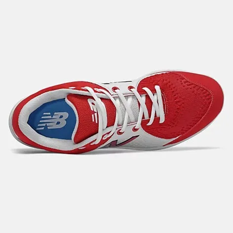 New Balance - Red/White Low-Cut L3000v5 Metal Spikes (L3000TR5)