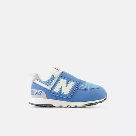 New Balance Toddler’s 574 NEW-B Hook & Loop Blue with White