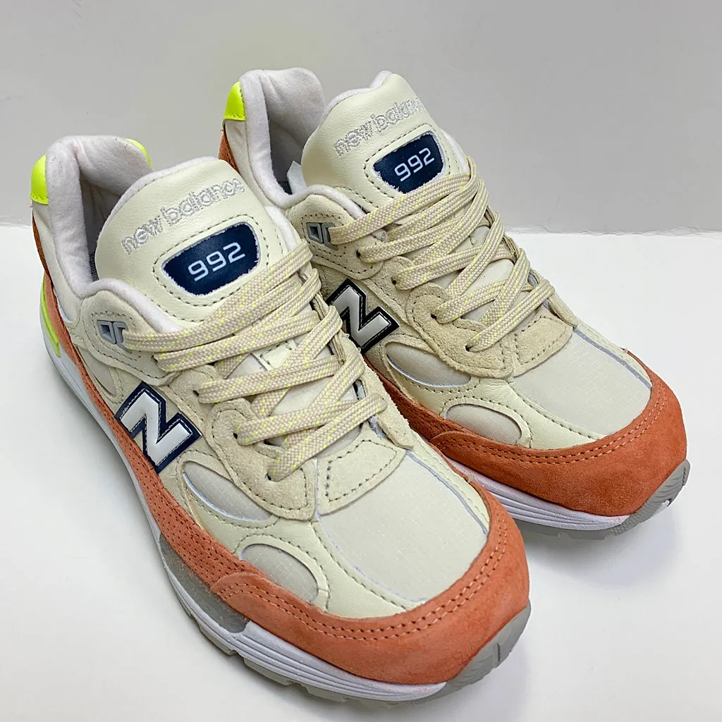 NEW BALANCE W992IWD OFF WHITE RED WOMEN MADE IN USA W992