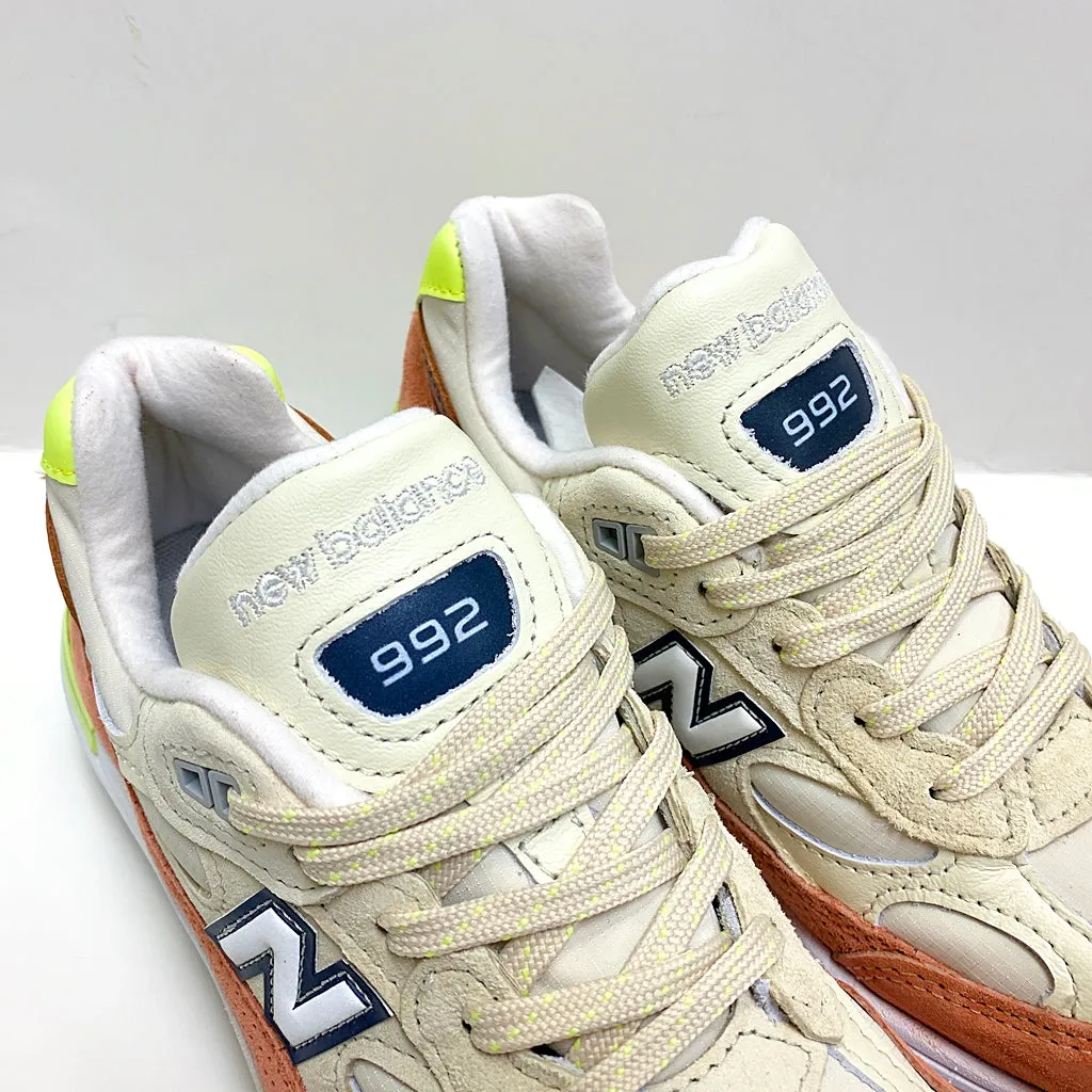 NEW BALANCE W992IWD OFF WHITE RED WOMEN MADE IN USA W992