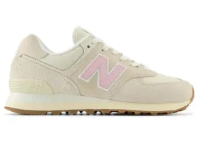 New Balance Women's 574 Sneakers - Beige/Pink/White