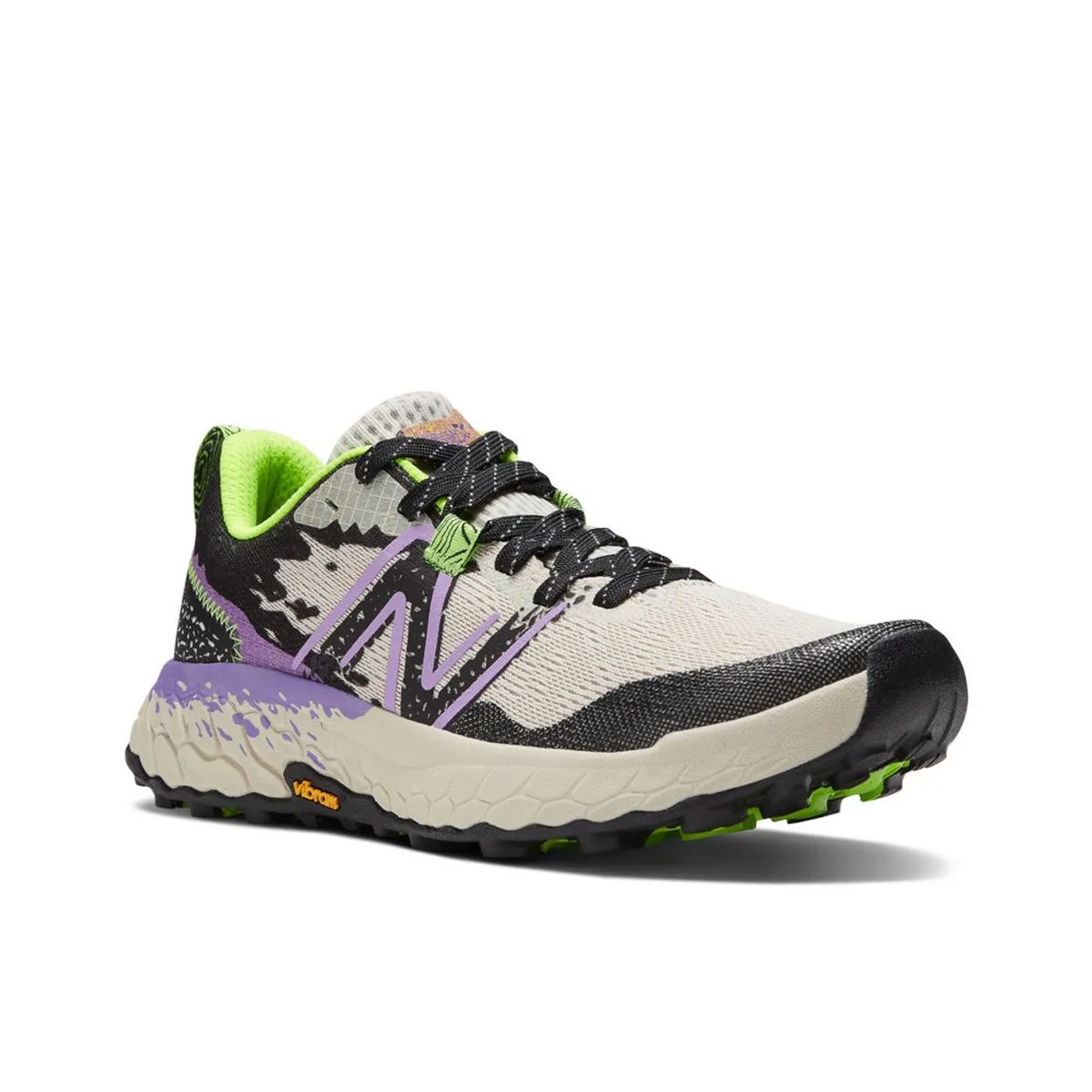 New Balance Women's Fresh Foam X Hierro v7 - Moonbeam / Electric Purple