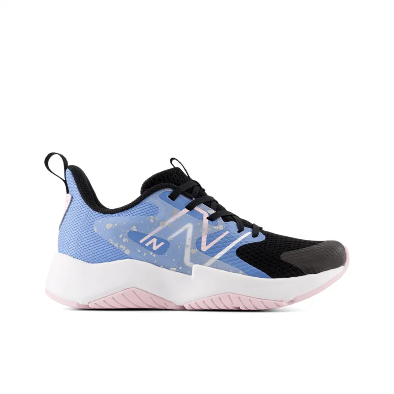 New Balance Youth Girls Rave Run V2 Shoe - GKRAVBL2 (Wide)