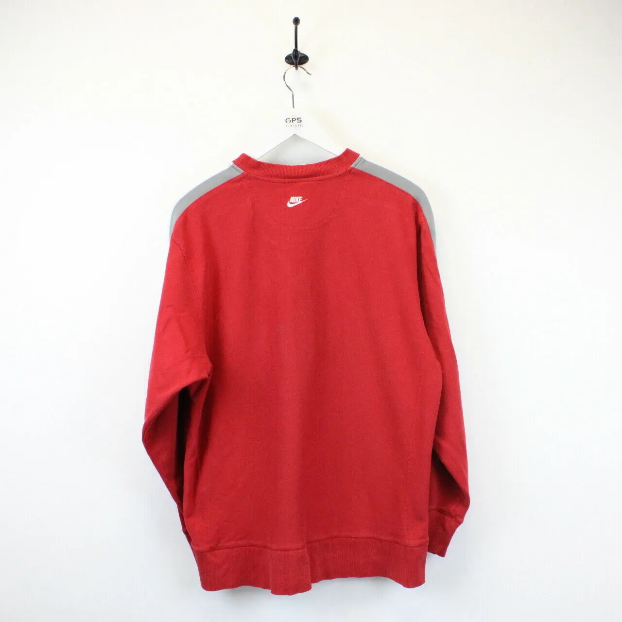 NIKE Air Force 00s Sweatshirt Red | Medium