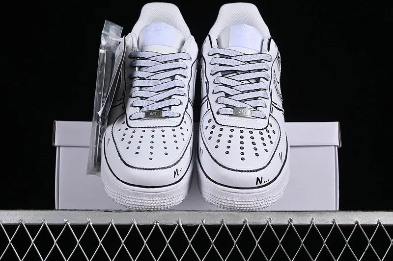 Nike Air Force 1 07 Low White Black CW2288-811